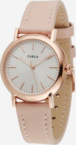 FURLA - Relógios analógicos em rosa: frente