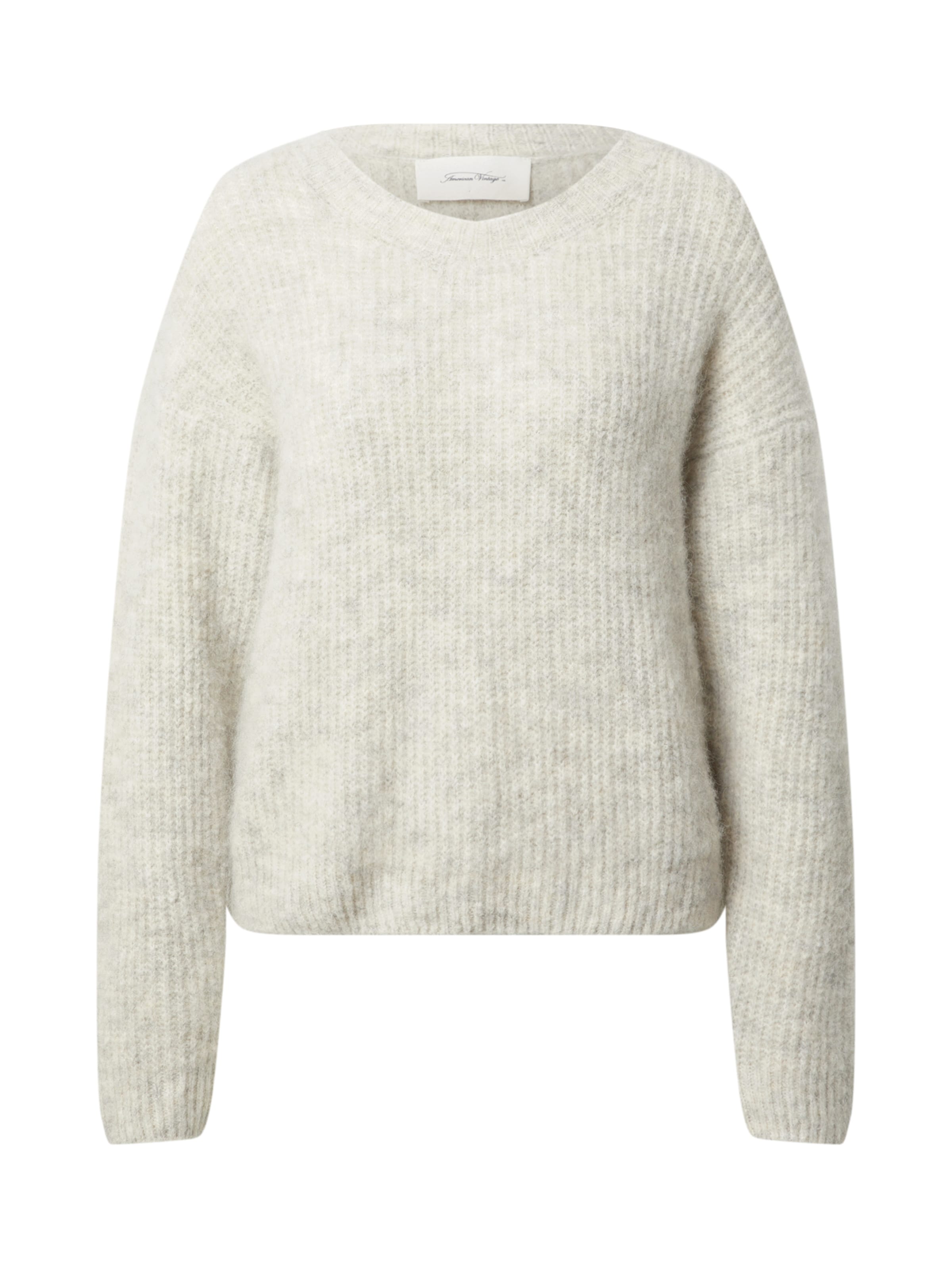 AMERICAN VINTAGE Svetr 'East' – šedá: přední strana