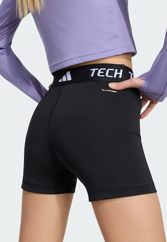 ADIDAS SPORTSWEAR Skinny Sportbroek in Zwart