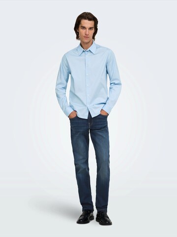 Only & Sons Regular Jeans 'ONSWeft' in Blau