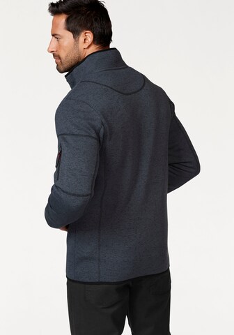 Man's World Fleece Jacket in Grey