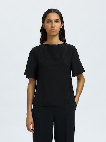SELECTED FEMME Blouse in Black: front
