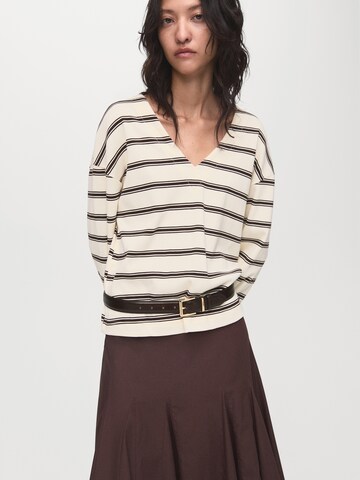 MANGO Sweater 'Timothee' in Beige: front