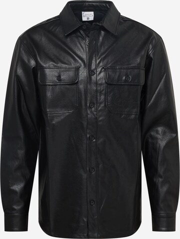 Karl Kani Regular fit Button Up Shirt in Black: front