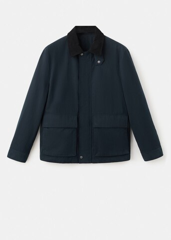 MANGO MAN Between-Season Jacket 'Paolo' in Blue