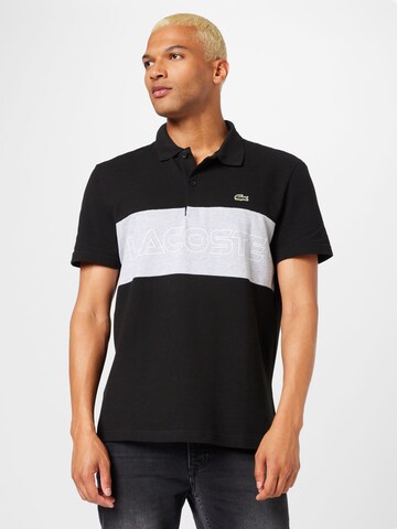 T-Shirt LACOSTE en noir : devant