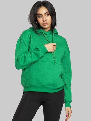 FRESHLIONS Sweatshirt ' Balina ' in Green: front