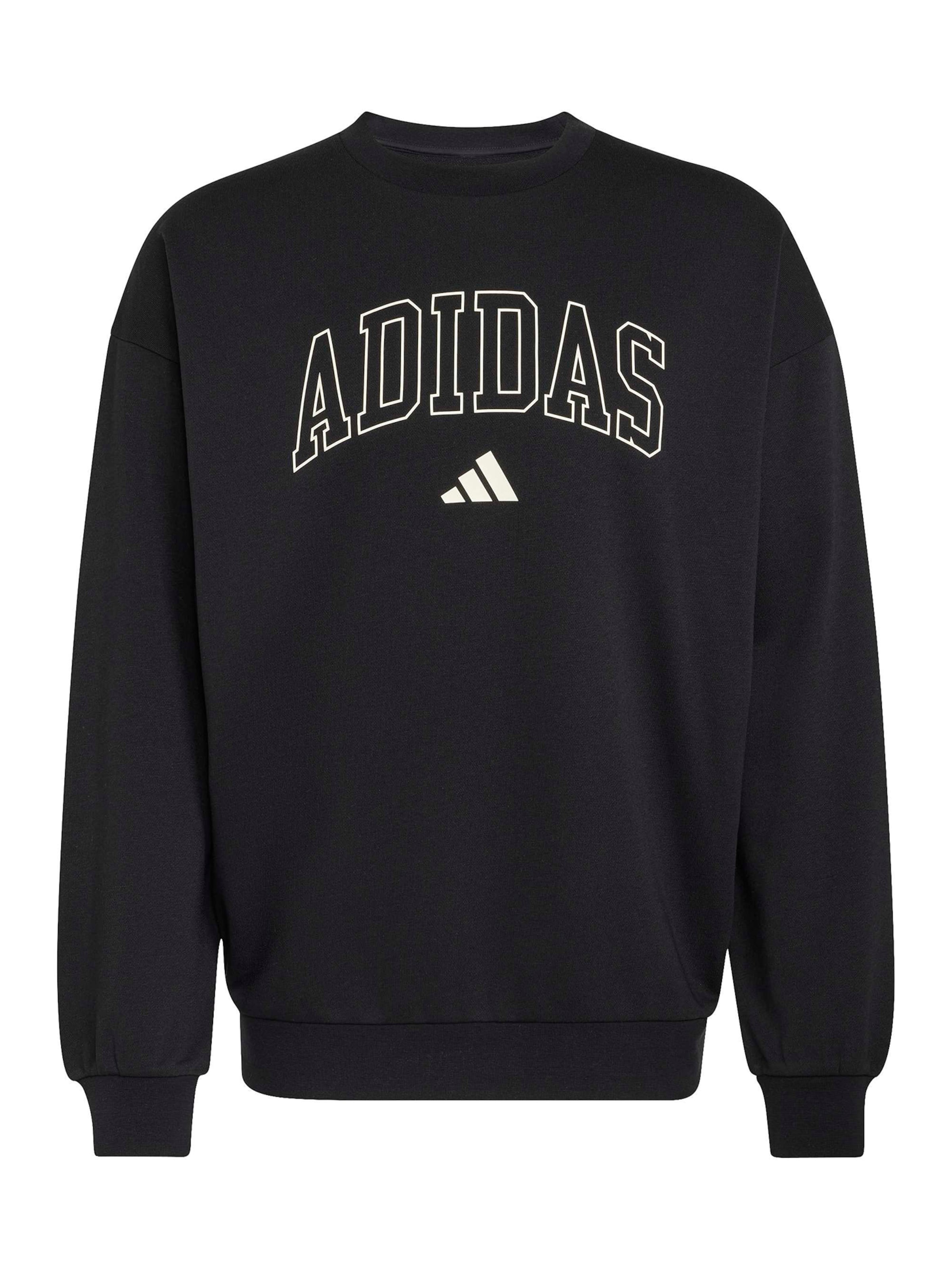 Hanorac sport 'Coll' de la ADIDAS SPORTSWEAR pe negru: față