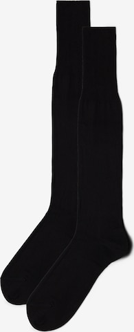 IUMAN Intimissimi Uomo Socken in Schwarz: Vorderseite