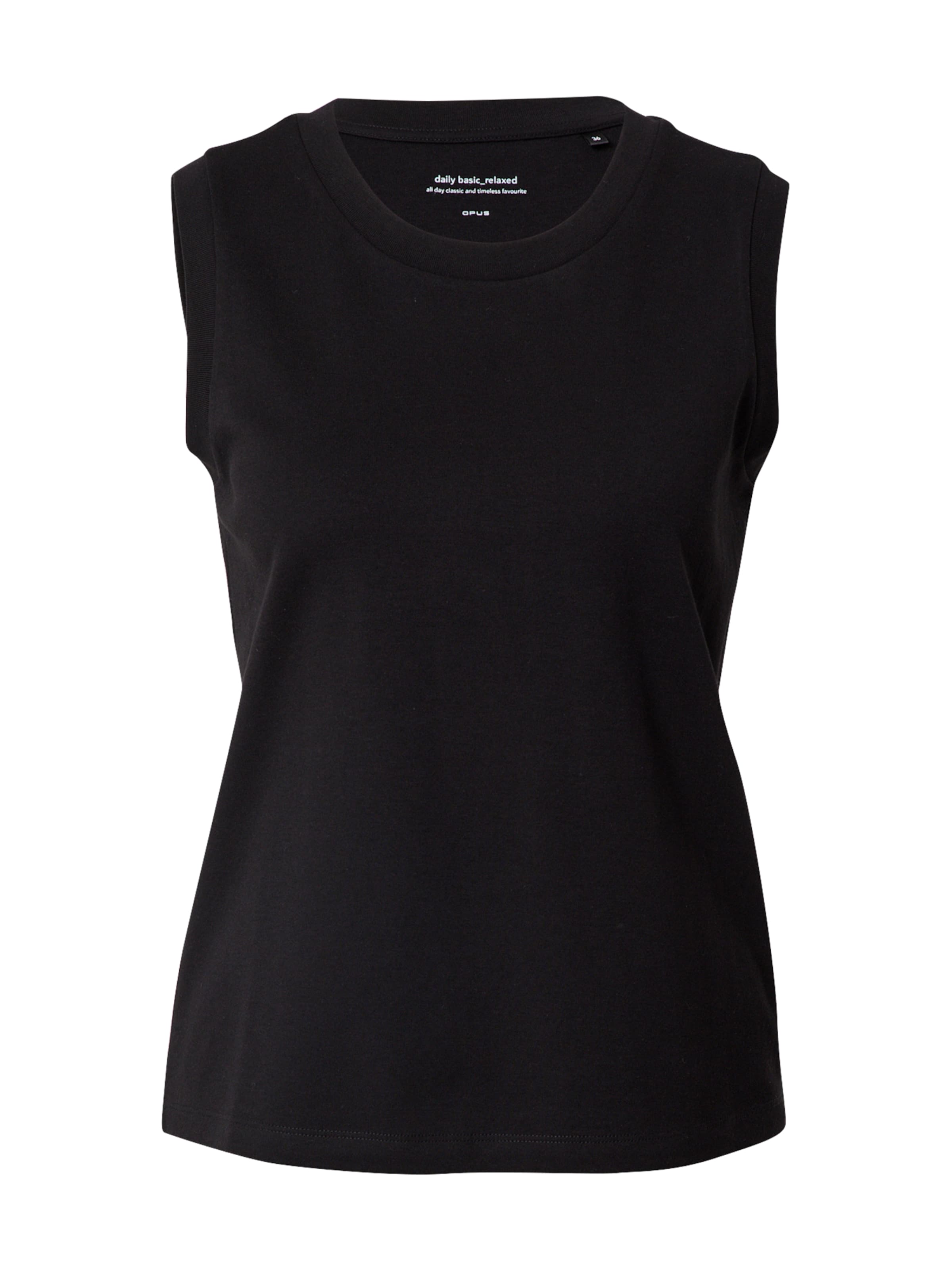 OPUS Топ 'Ilayda' в Черный: спереди