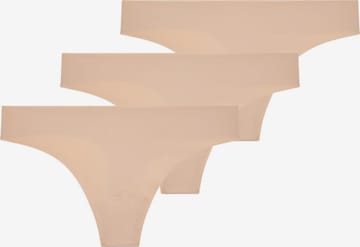 Simone Perele Thong 'Uniq' in Beige: front