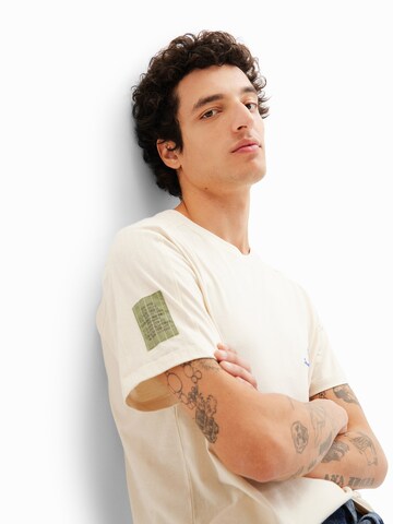 Desigual - Camisa 'Frank' em bege