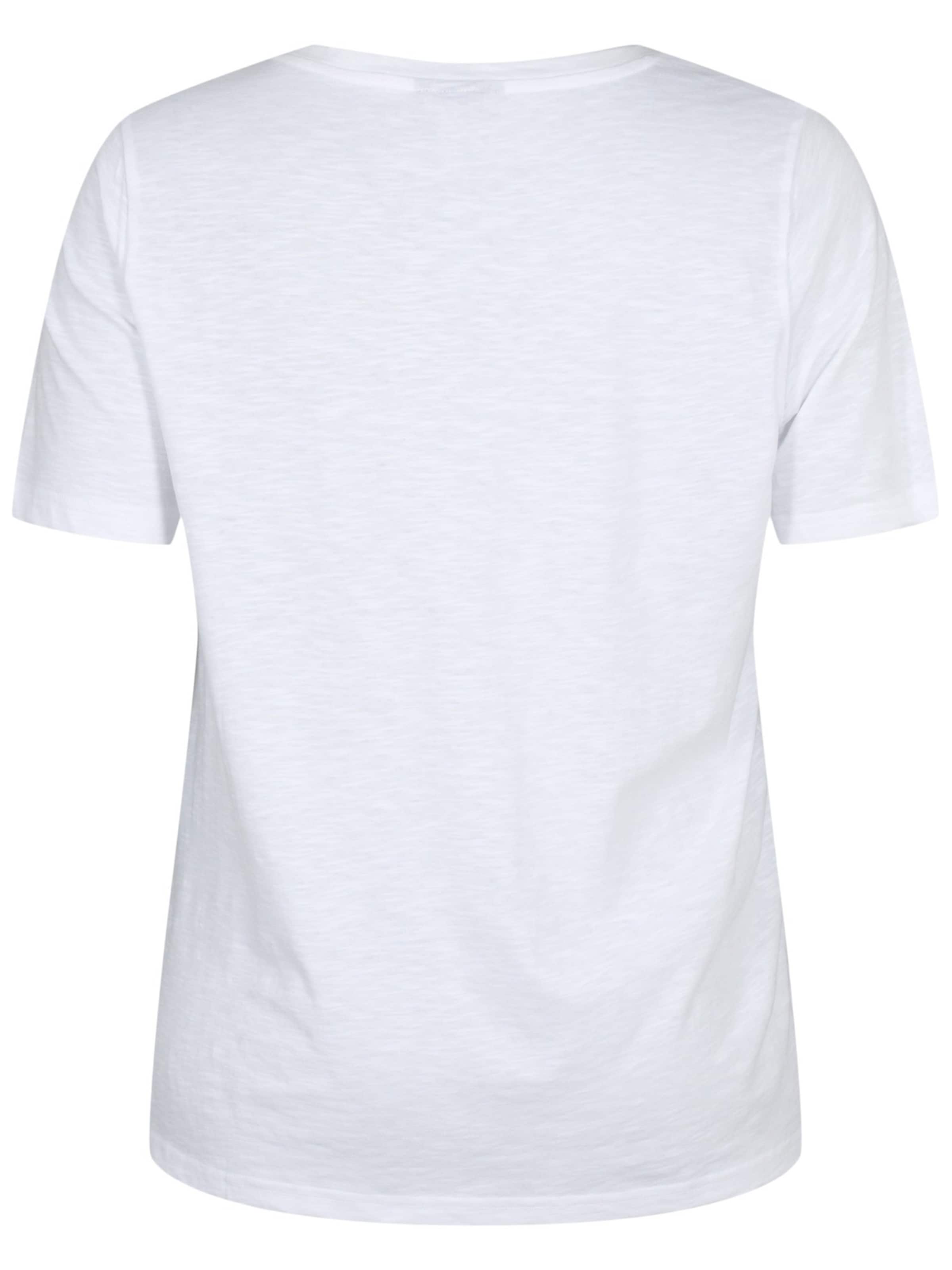 Zizzi Shirt 'BREA' in White