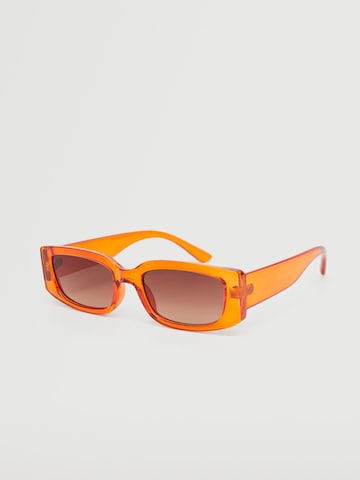 MANGO Okulary przeciwsłoneczne 'PARIS' w kolorze brązowy: przód