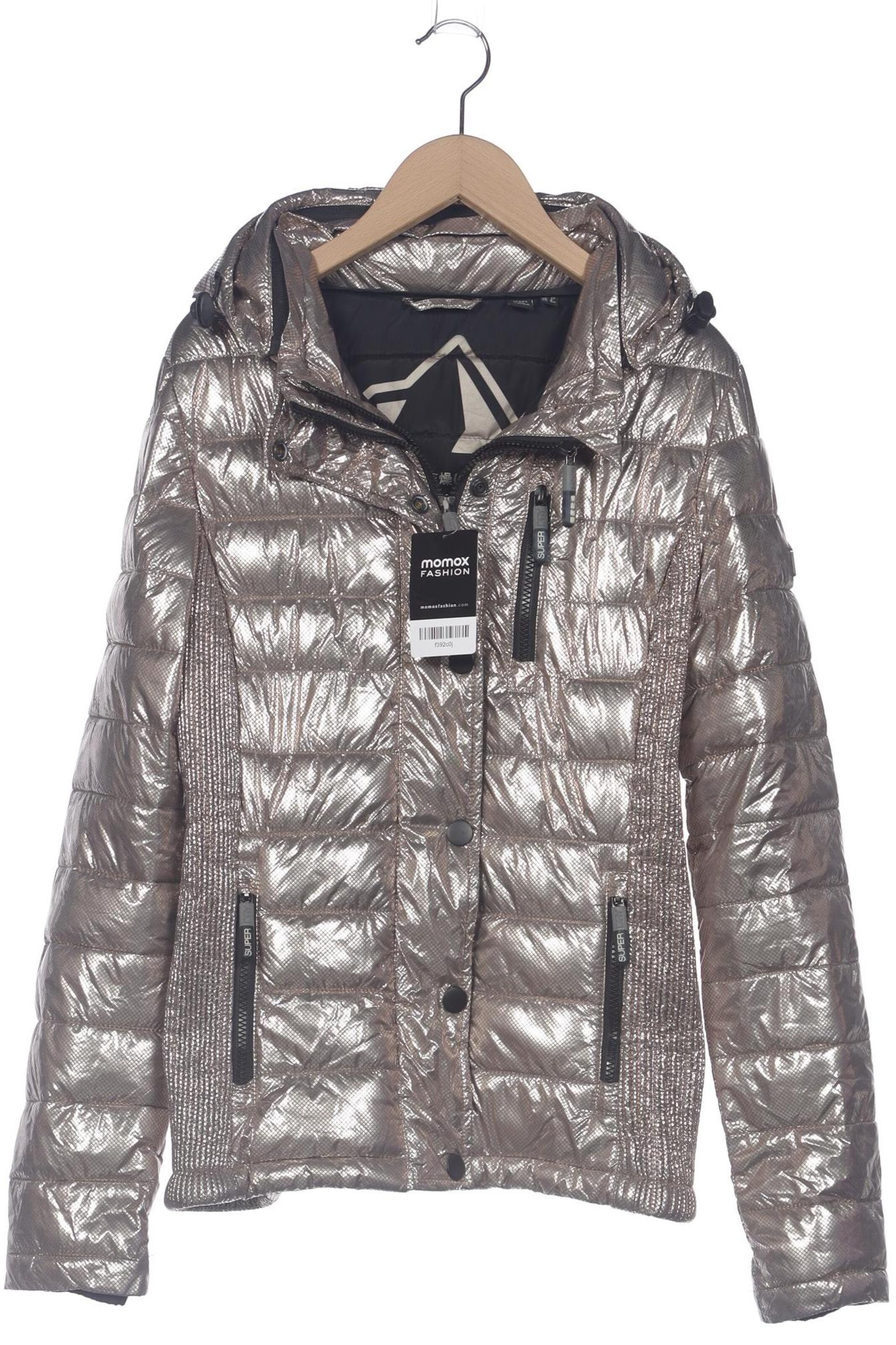 Superdry & Co Jacket & Coat in L in Silver: front