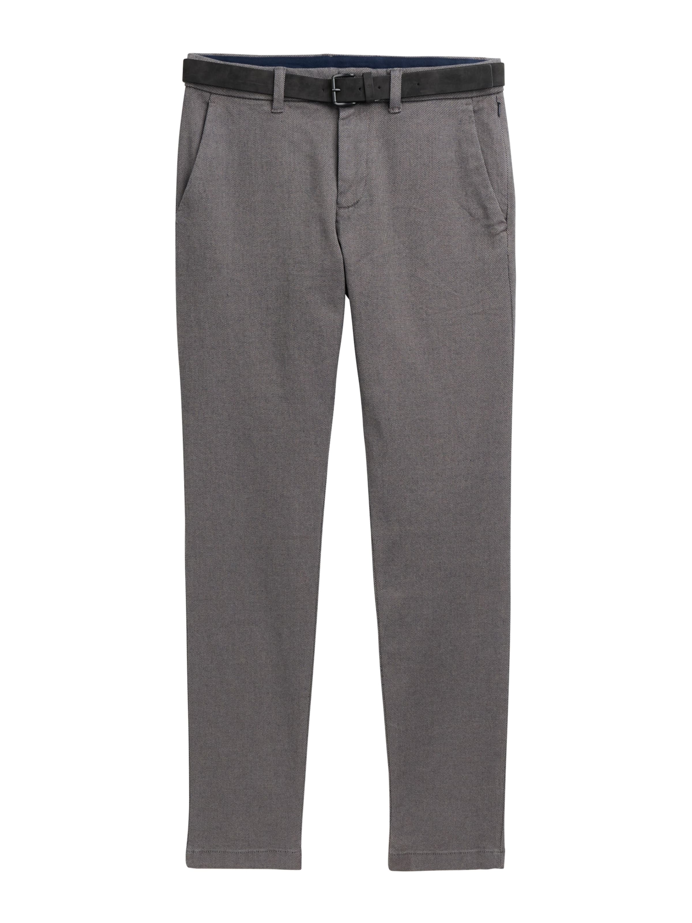 TOM TAILOR Hose 'Travis' in Grau: Vorderseite