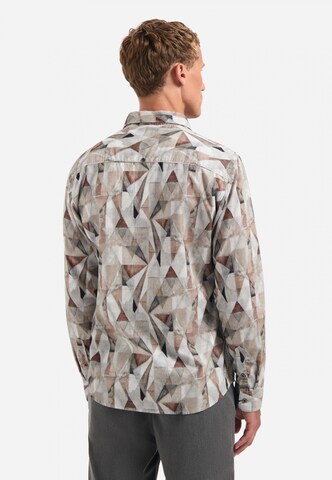 No Excess Regular fit Button Up Shirt in Grey
