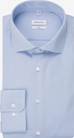 Coupe slim Chemise business ' Slim ' SEIDENSTICKER en bleu