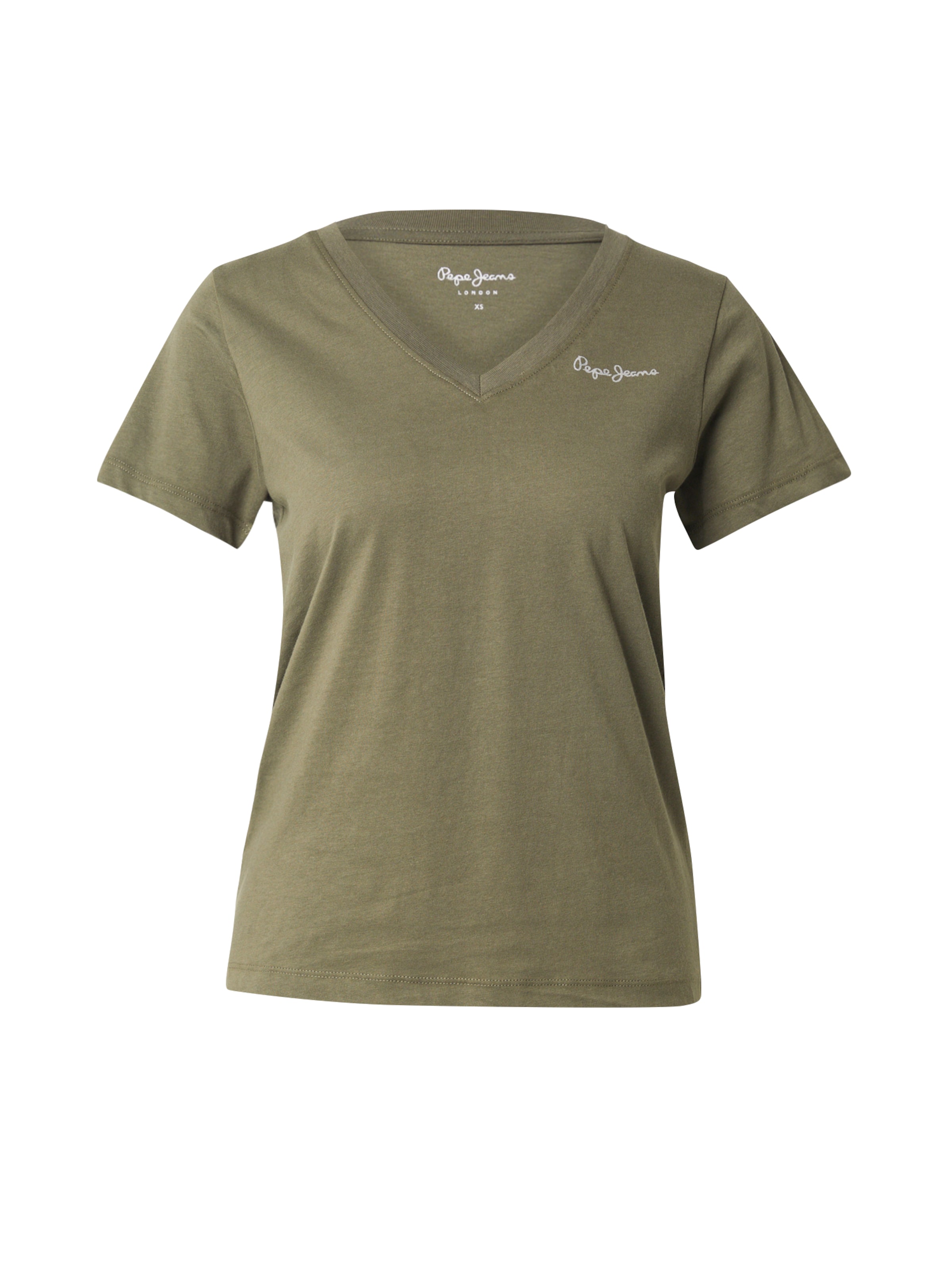 Pepe Jeans - Camisa 'TOM' em verde: frente