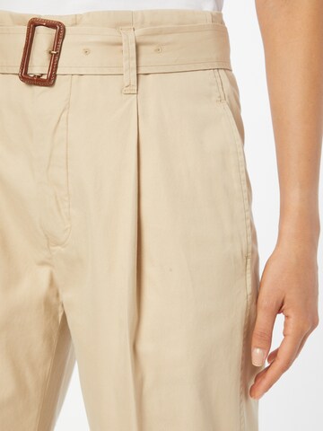 Loosefit Pantalon à pince Polo Ralph Lauren en beige