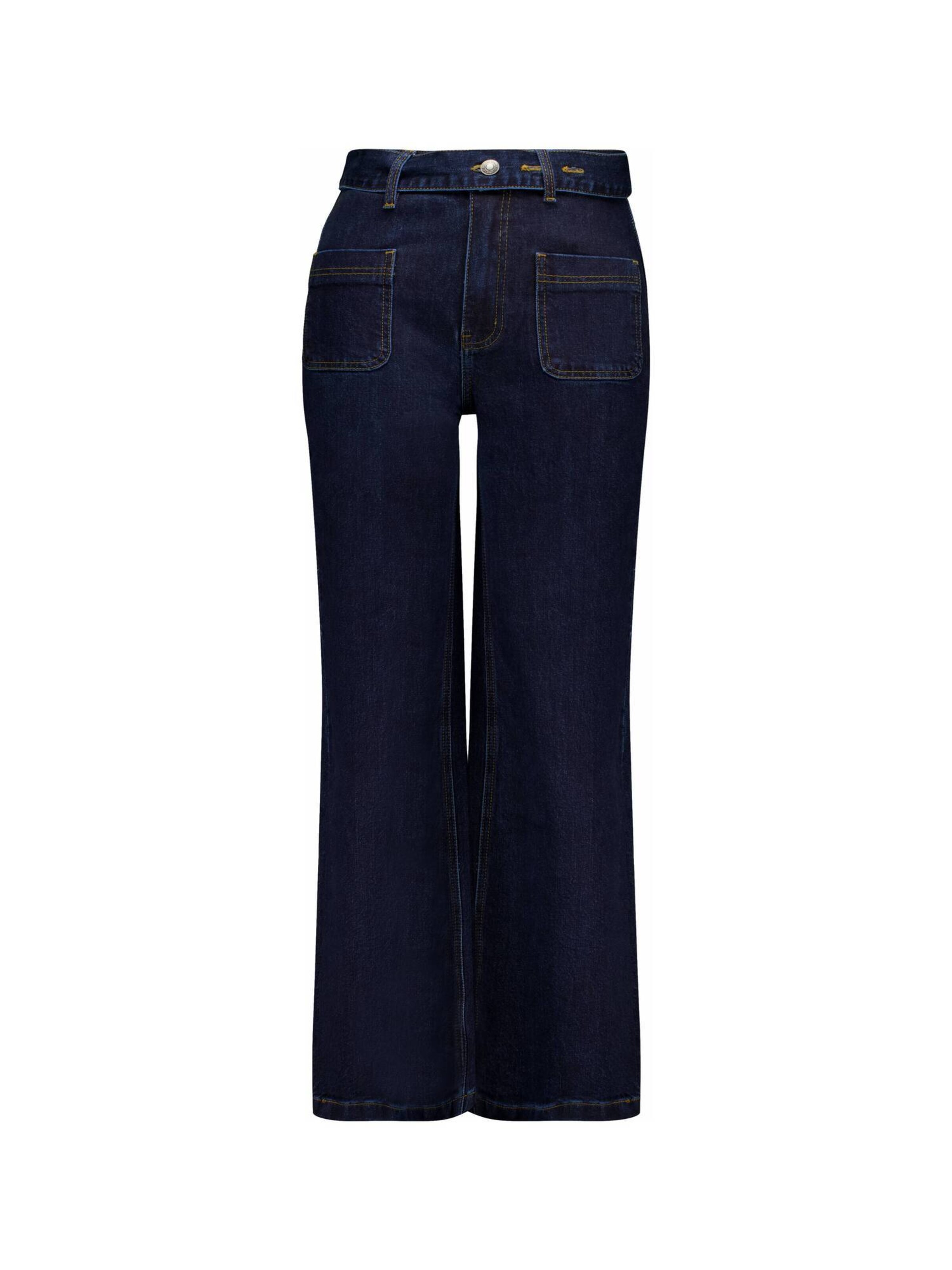 Loosefit Jean 'Kami' Deeluxe en bleu : devant