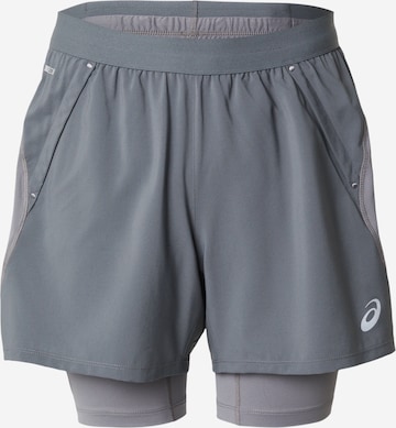 ASICS Sportshorts 'ROAD' in Grau: Vorderseite