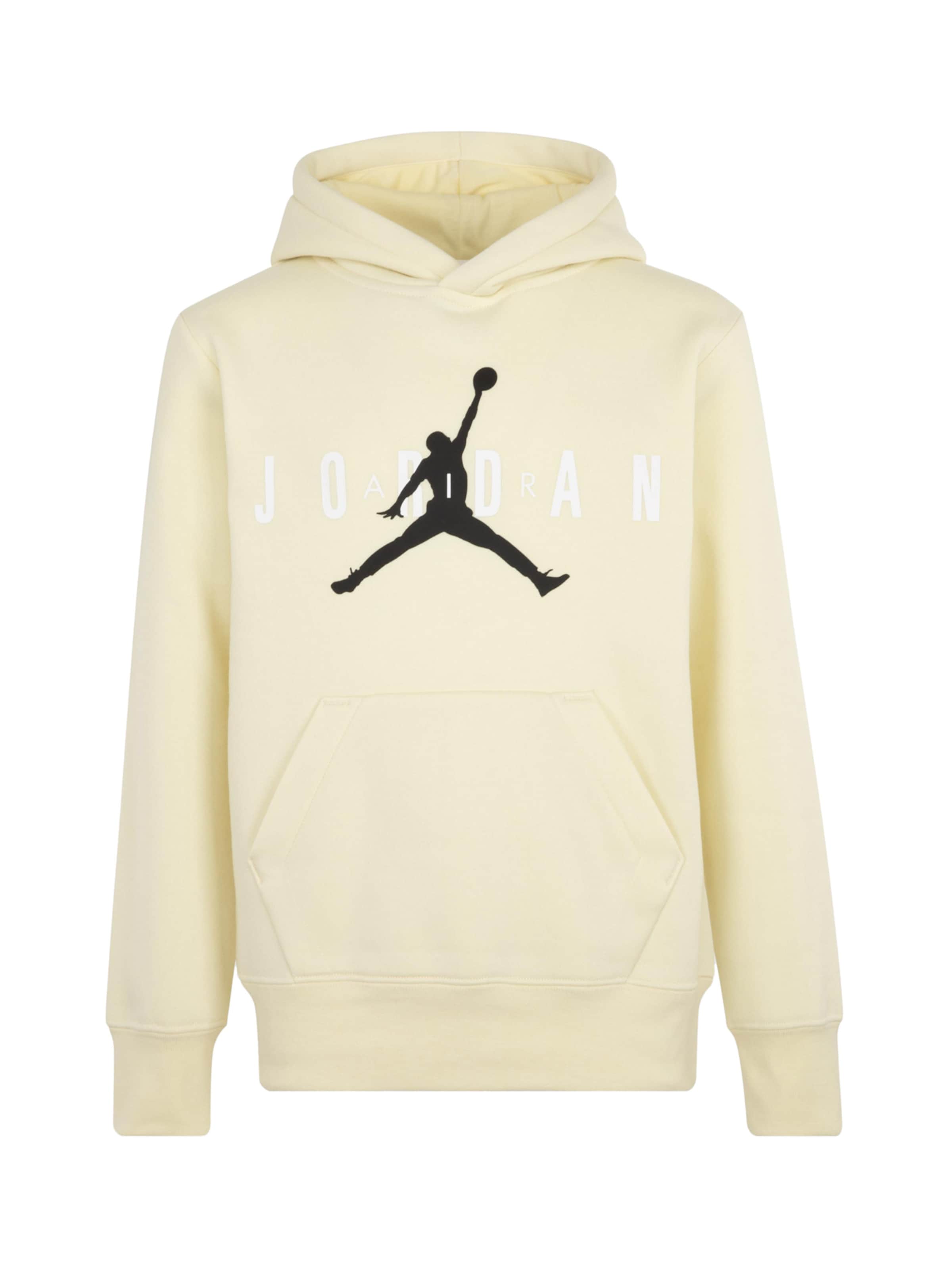 Yellow jordan sweatshirt sales
