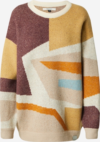 Iriedaily Sweater 'Fady' in Beige: front