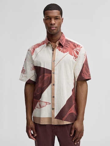 STRELLSON Comfort fit Overhemd 'Casyn' in Wit: voorkant