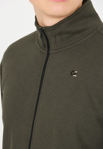 Cruz Sweatjacke 'Pitt' in Grün
