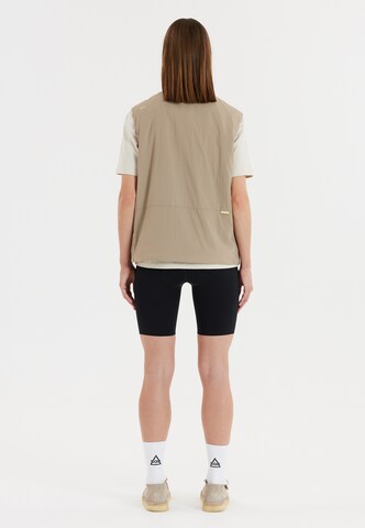 SOS Sports Vest 'Ortler' in Brown