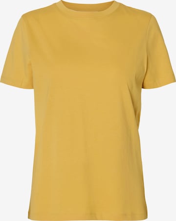 SELECTED T-Shirt 'SLFMYESSENTIAL' in Gelb: Vorderseite