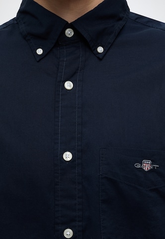 GANT Regular Fit Hemd in Blau