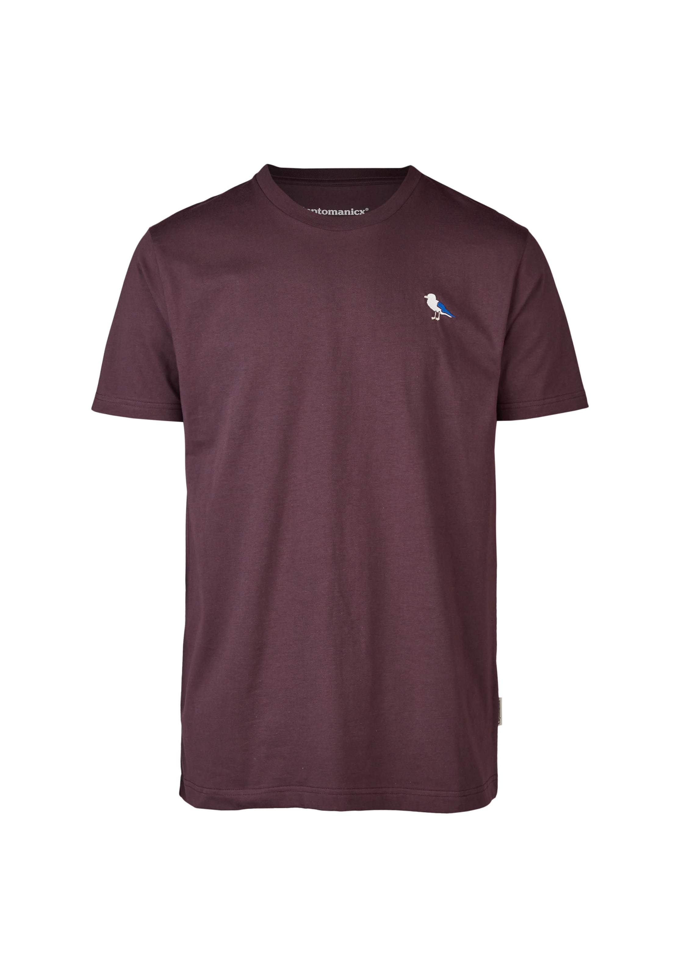 Cleptomanicx Shirt 'Embro Gull' in Purple: front