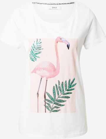 T-shirt 'Kita' ONLY en blanc : devant