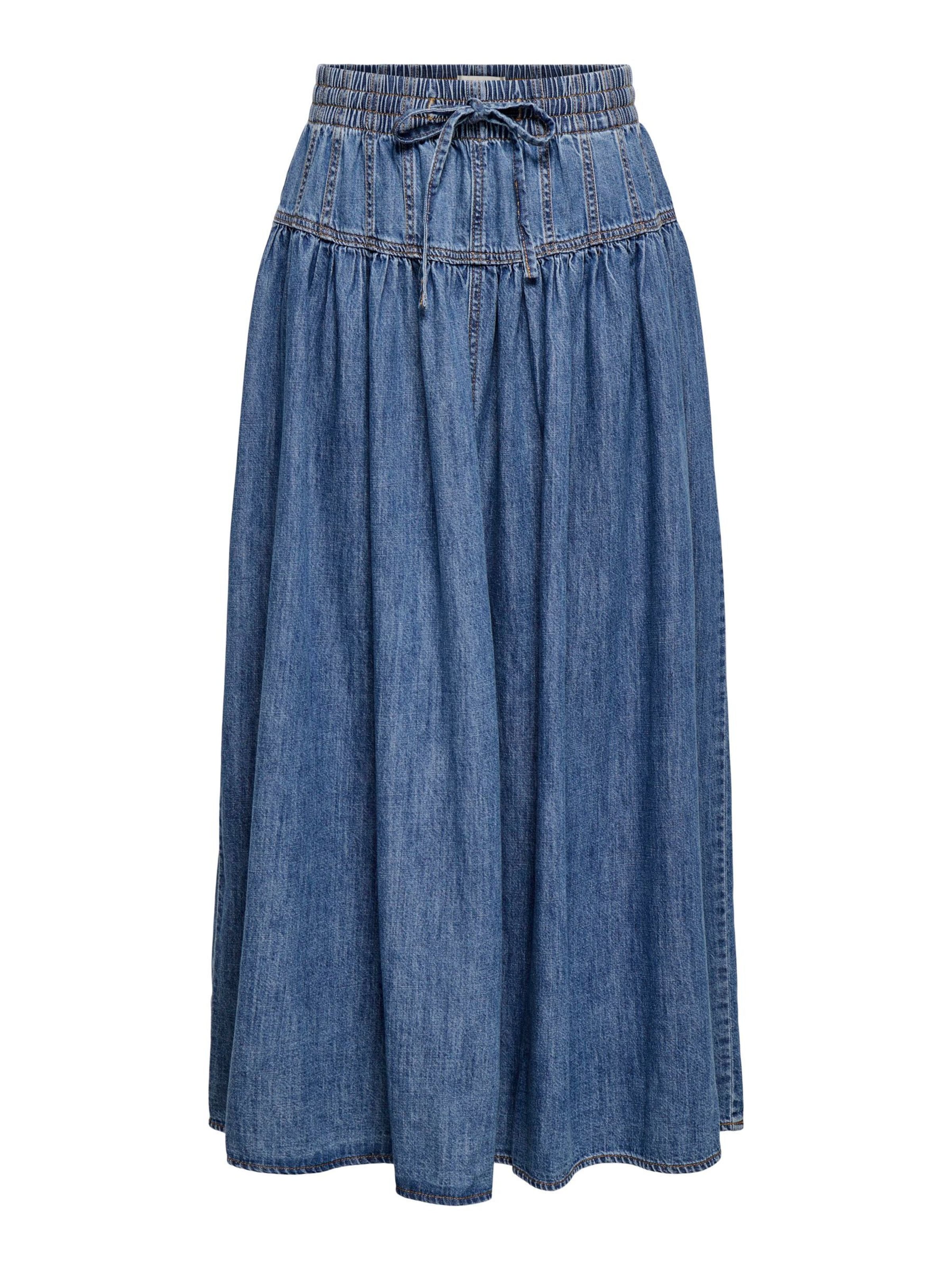 ONLY Skirt 'ONLLyra' in Blue: front