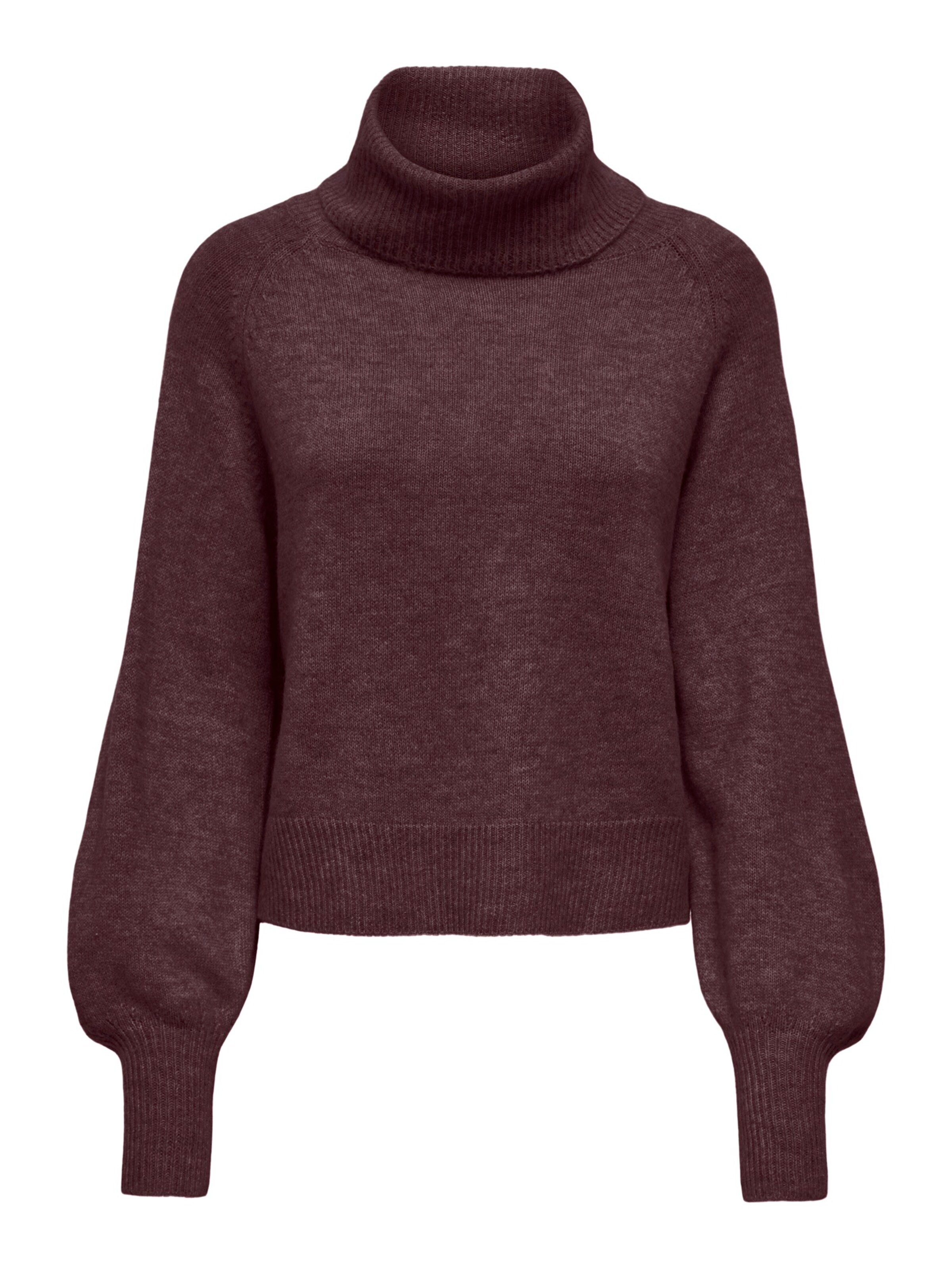 ONLY Pullover 'ONLOLIVIA' in Braun: Vorderseite