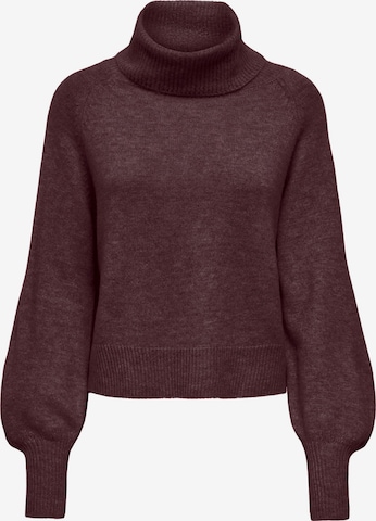 ONLY Pullover 'ONLOLIVIA' in Braun: Vorderseite