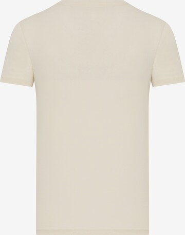 DENIM CULTURE T-shirt 'Barrow' i beige