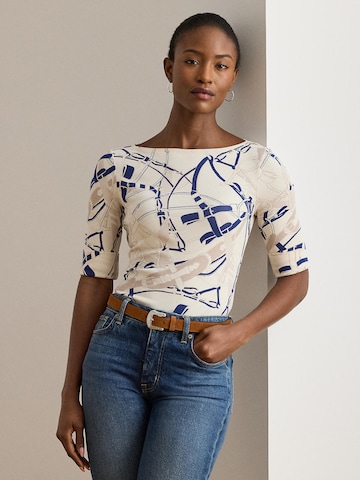Lauren Ralph Lauren - Camiseta 'JUDY' en beige: frente