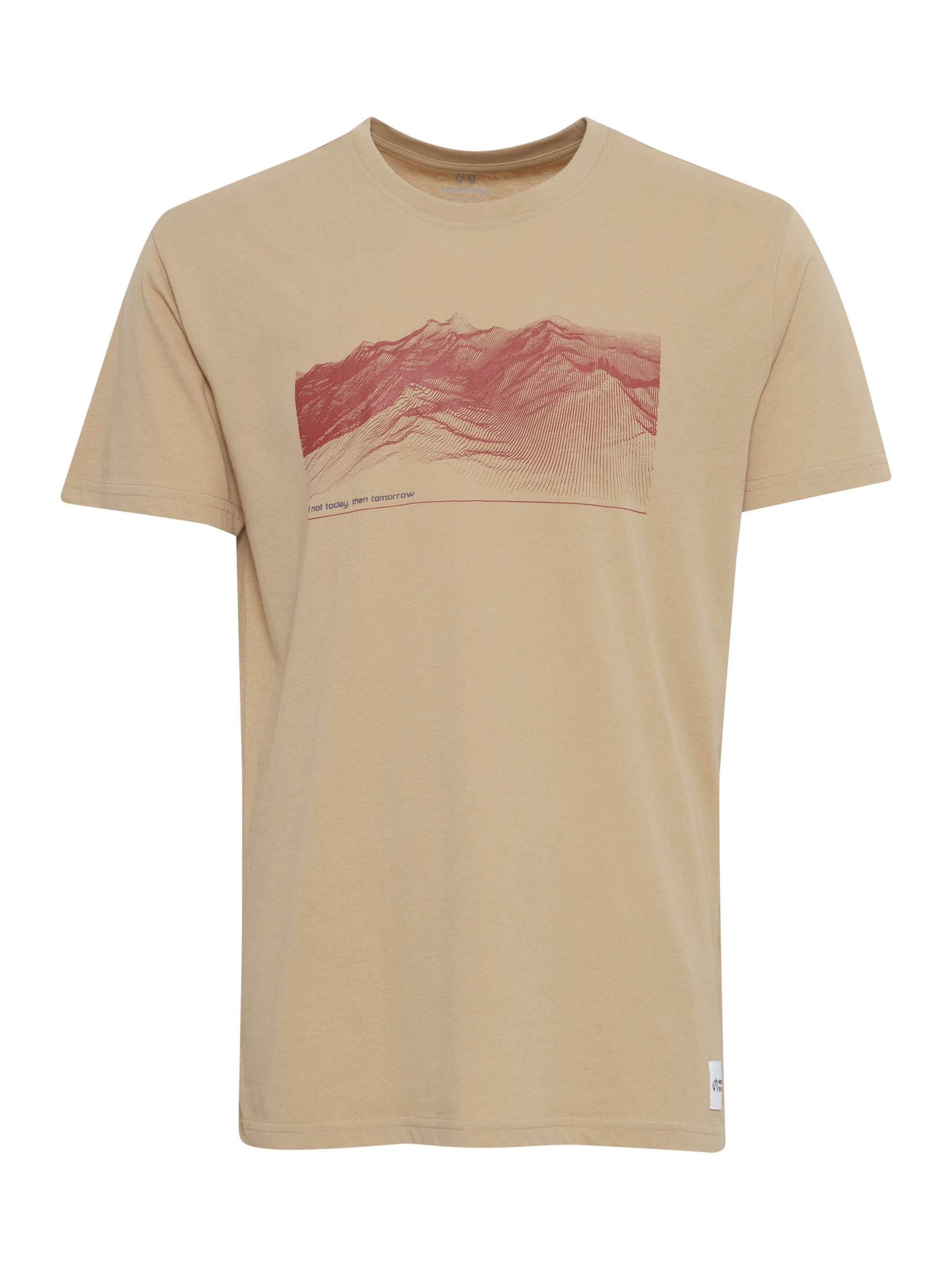 North Bend Shirt 'Carsten' in Bruin: voorkant