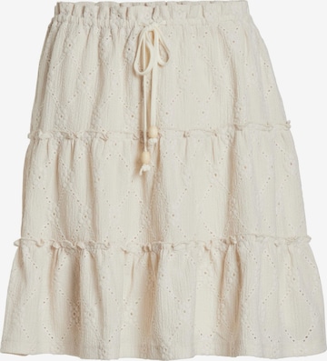 VILA Skirt 'DELLA' in Beige: front