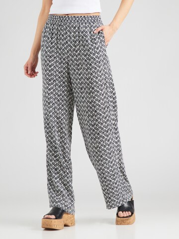 JDY Wide Leg Bukser 'JDYSTAR SEZEN' i hvid: forside