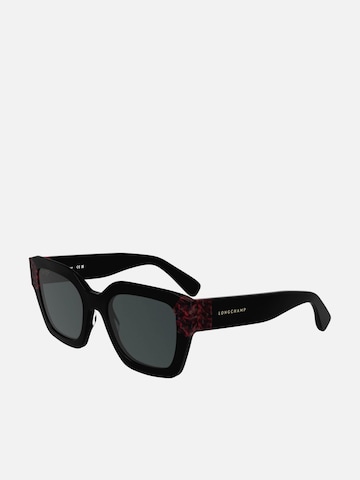 Longchamp Sunglasses in Black: front