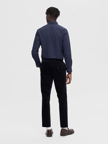 SELECTED Slim fit Overhemd 'SLHSoho' in Blauw