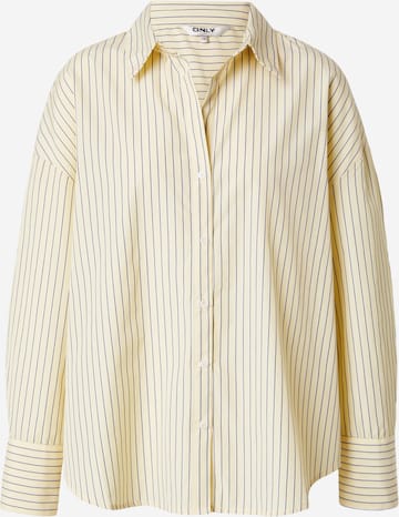 ONLY Блуза 'ONLOregon Alva' в жълто: отпред