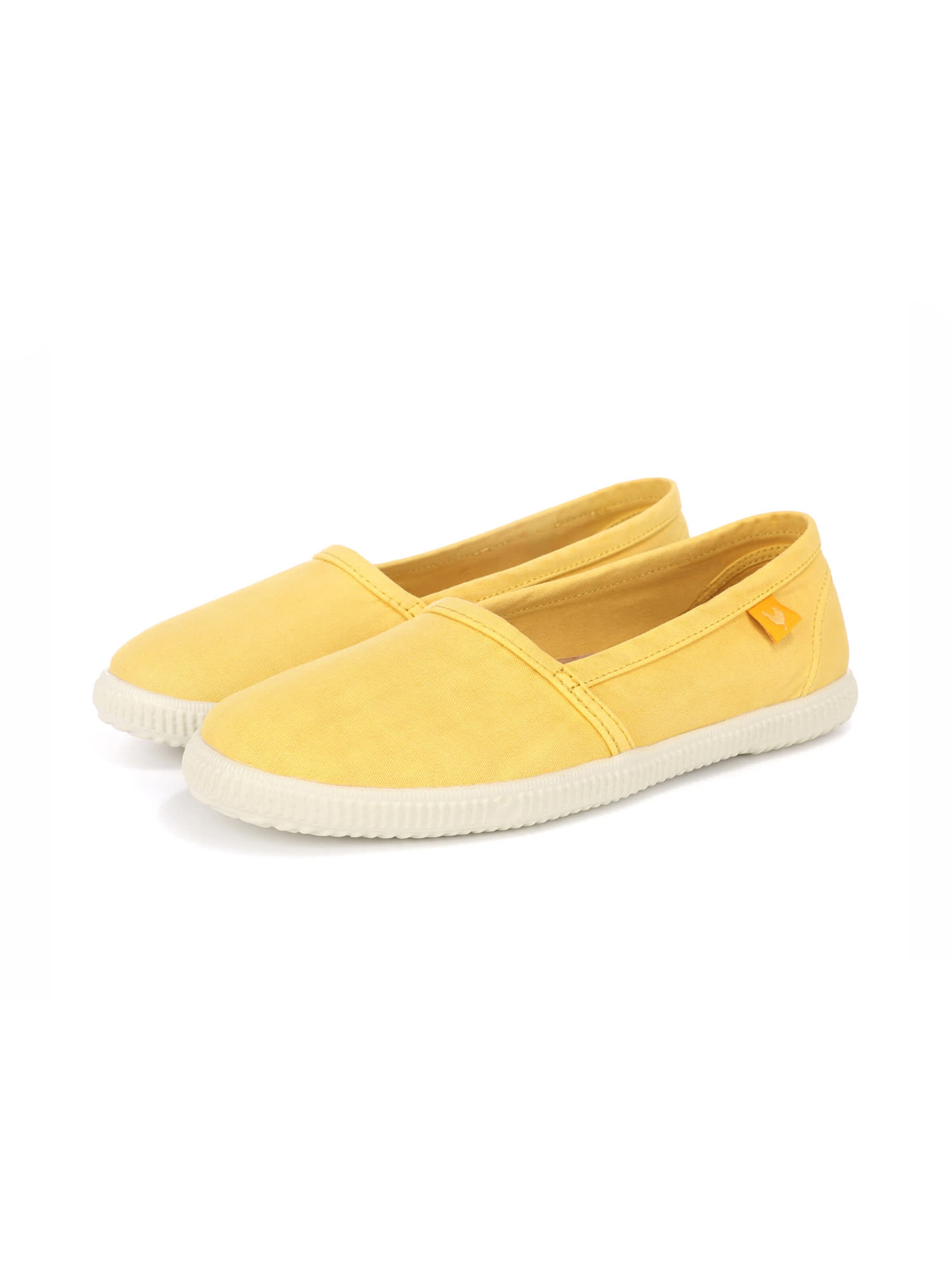 Walk In Pitas Espadrilles 'Camping' in Yellow: front