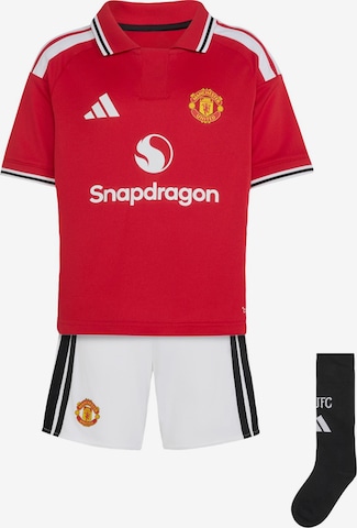 ADIDAS PERFORMANCE Trainingsanzug 'Manchester United 26/27' in Rot: Vorderseite