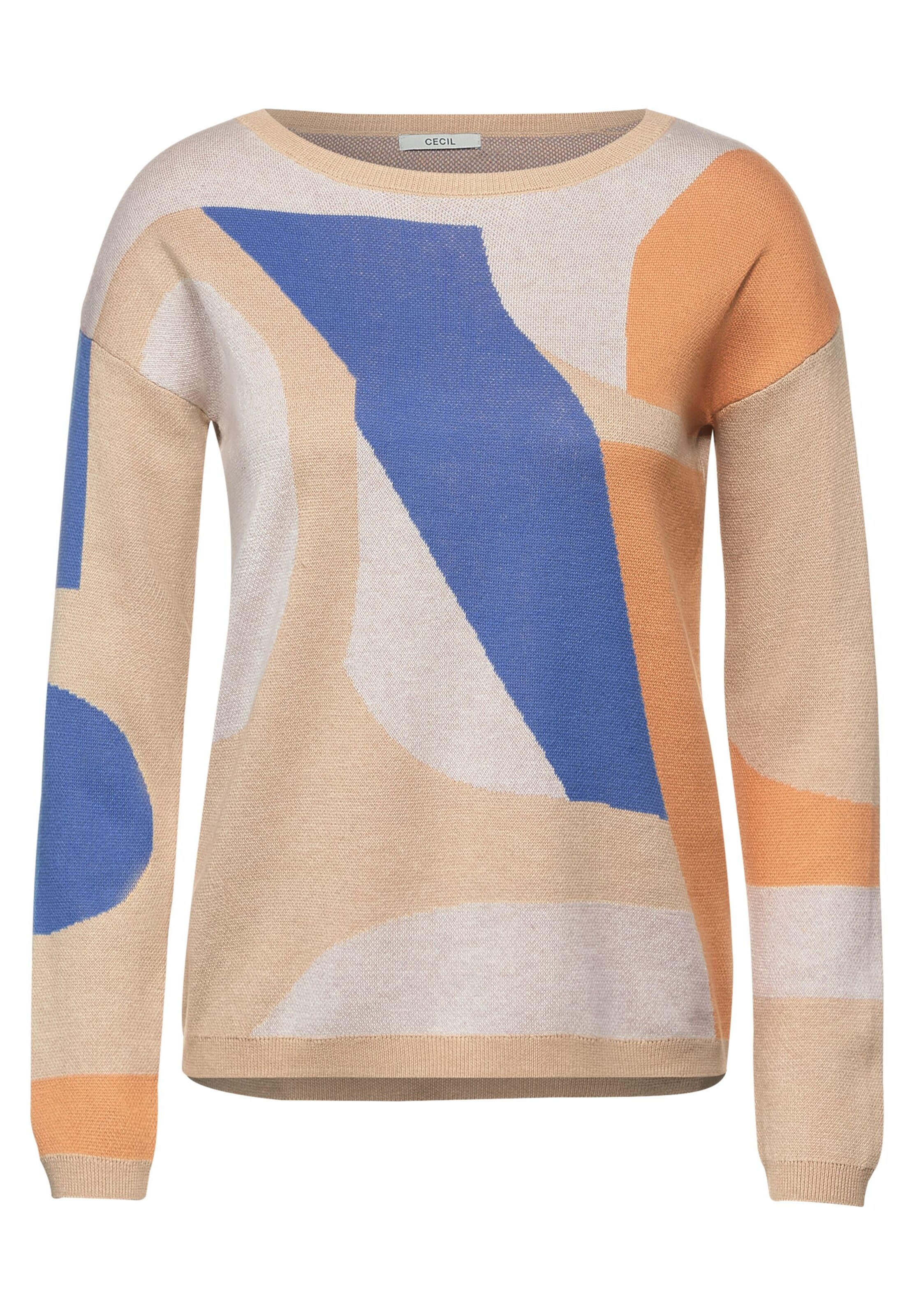 Frauen Pullover & Strick CECIL Pullover in Mischfarben - ZG13709 Frauen Pullover & Strick CECIL Pullover in Mischfarben - ZG13709