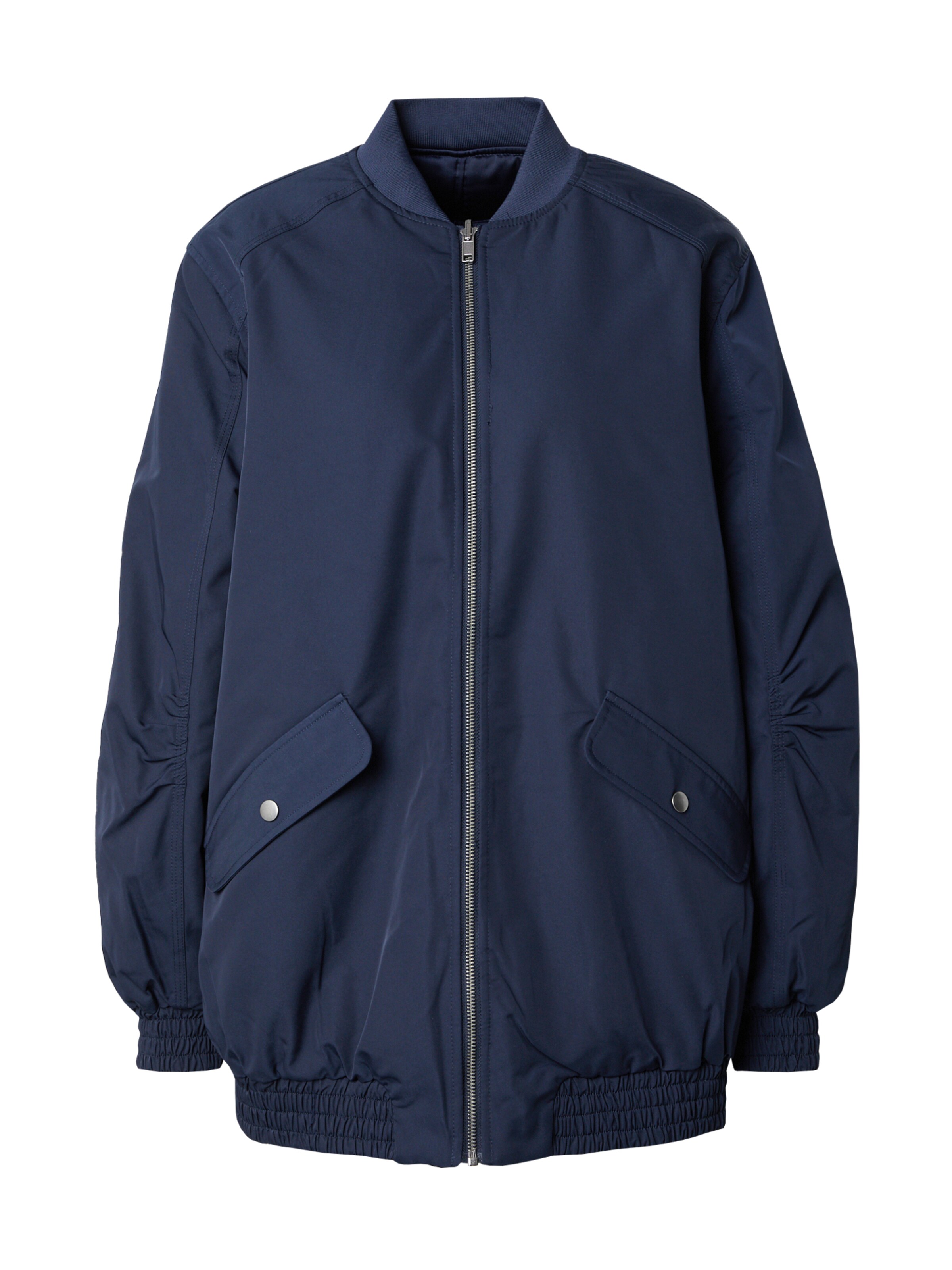 Soft Rebels Φθινοπωρινό και ανοιξιάτικο μπουφάν 'Rowan' σε μπλε: μπροστά